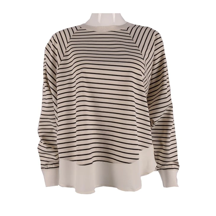 Stripes Long Sleeve T Shirt